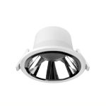 Noxion LED Downlight Apollo 20W 2300lm 60D - 830 Warm Wit | 220mm - Zaagmaat 200mm - Alu Reflector - UGR <19