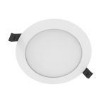 Ledvance Downlight Slim Alu Aluminium Wit 13W 1300lm 90D - 840 Koel Wit | Zaagmaat 150 - IP44 - Dali Dimbaar 