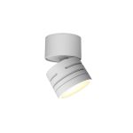 Ansell LED Downlight Reef Matt Wit 5W 486lm 90D - 830-840-860 CCT | 85mm - IP65 - Kantelbaar - Buitenverlichting