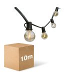 D'Lite LED Prikkabel Sparkl 10m 4W 250lm - 827 Zeer Warm Wit | IP44 - 5x Koppelbaar
