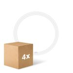 Voordeelpak 4x Ledvance LED Buis T9 Value Circulair (EM/Mains) 24W 2900lm - 840 Koel Wit | Vervangt 40W