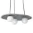 Ledvance Decor Hanglamp Beton Nest Grijs | Geschikt voor 3x G9