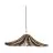 Good&Mojo Hanglamp Cuzco Jute Zwart/Natural | Geschikt voor 1x E27 