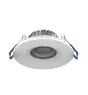 Noxion LED Spot Ares Vast Wit 6W 540lm - 927-940 3CCT | Zaagmaat 68mm