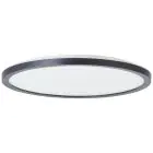 Brilliant Brennan Plafondlamp Kunststof Zwart Wit 13W 2000lm - 840 Koel Wit | 294mm - IP44 - 3-Staps Dimbaar