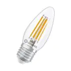 Ledvance Classic LED E27 Kaars Filament Helder 3.4W 470lm - 827 Zeer Warm Wit | Dimbaar - Vervangt 40W