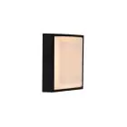 Nordlux Oliver Wandlamp Vierkant Zwart 9W 600lm - 827 Zeer Warm Wit