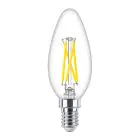 Philips MASTER LED E14 Kaars Filament Helder 2.5W 340lm - 922-927 Dim To Warm | Beste Kleurweergave - Dimbaar - Vervangt 25W