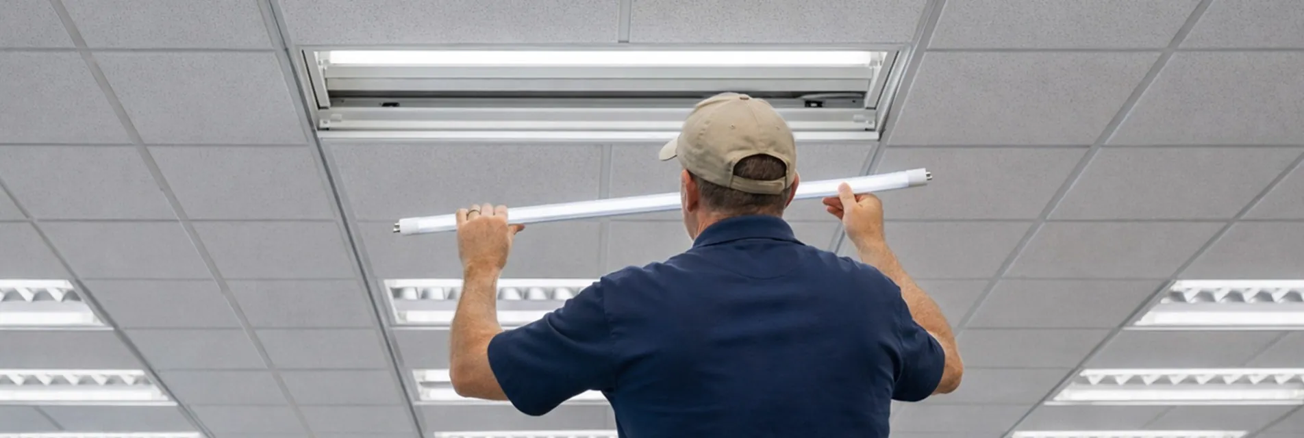 Installatie van een Noxion T5 LED TL buis